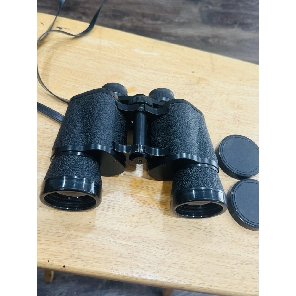 Vintage Selsi 16x50 Binoculars Coated Optics Luminous Field 3.5° Case Caps